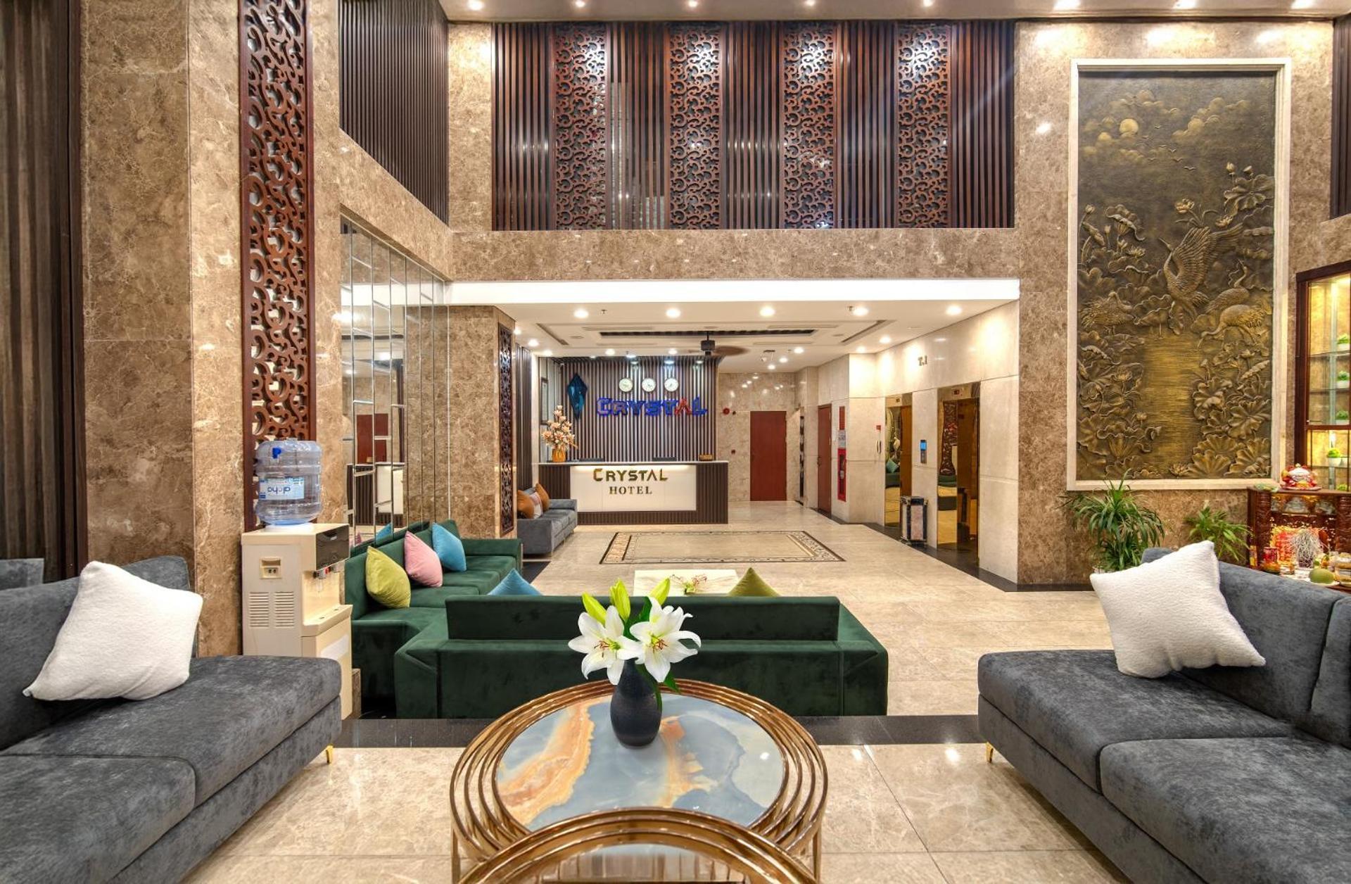 Crystal Hotel By Ha My ดานัง ภายนอก รูปภาพ